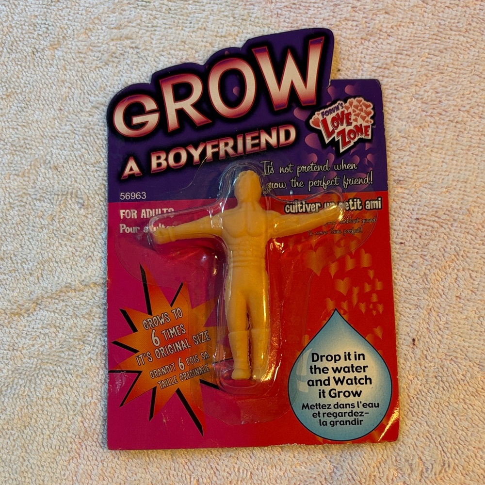 Grow a Boyfriend Toy - Yellow